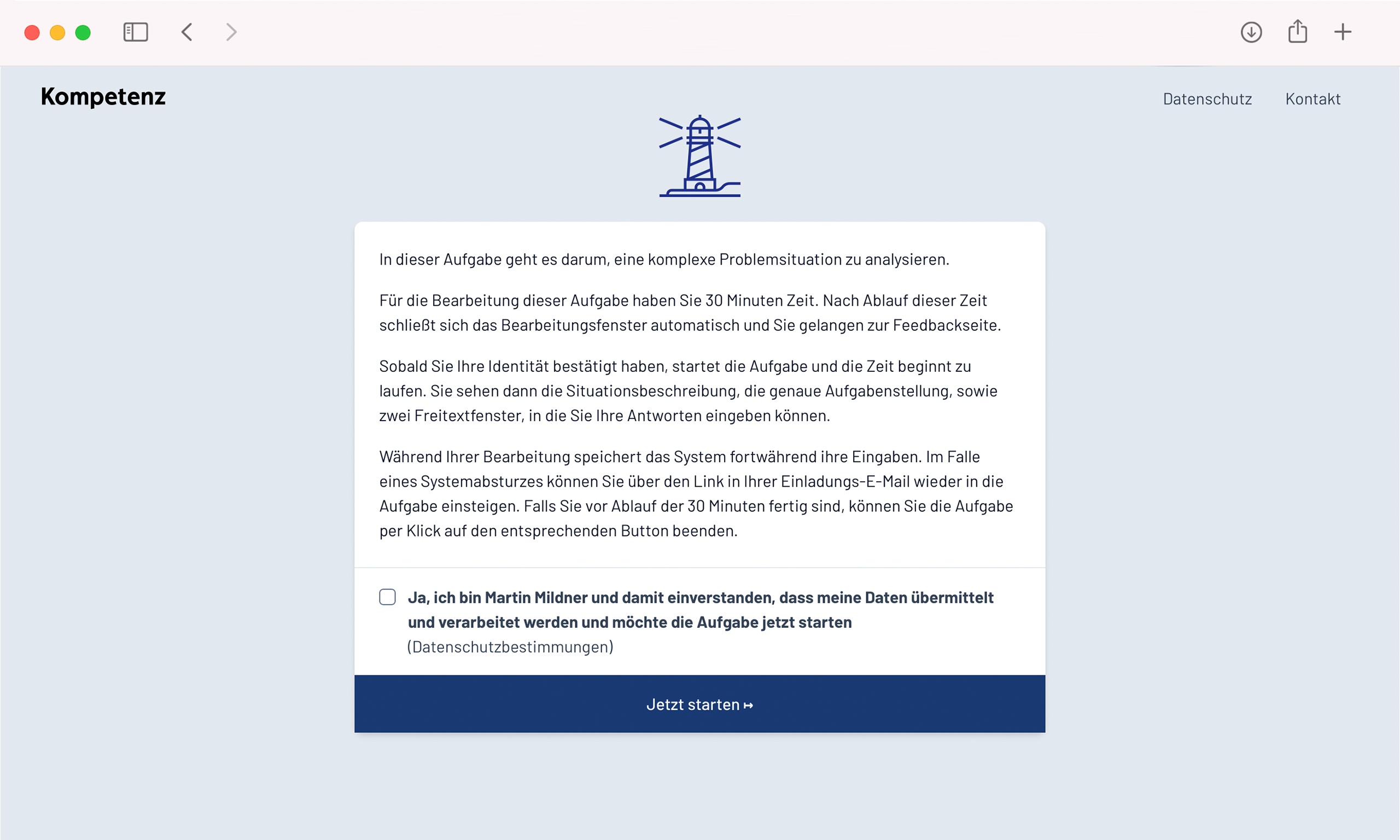 Basis Check Screenshot Inserat